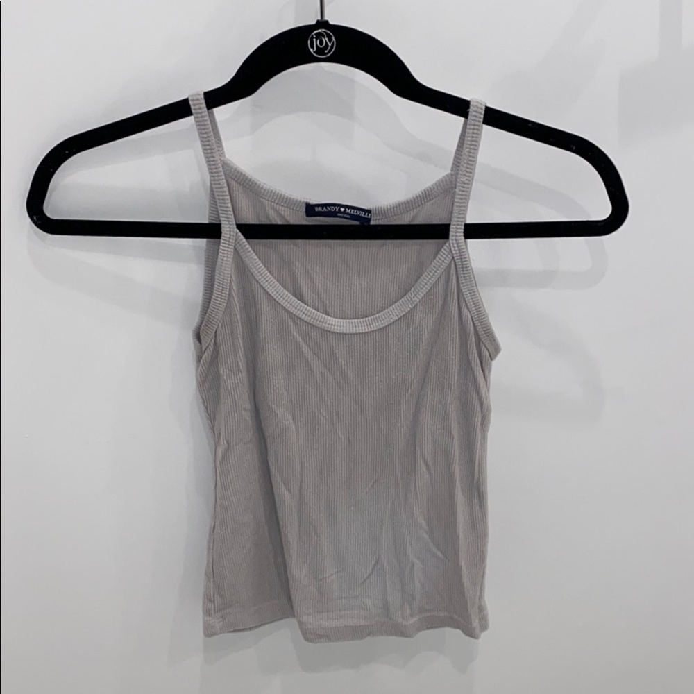 Light grey Brandy Melville Tank